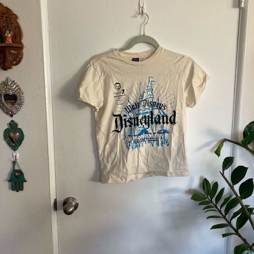 Disney Cream Vintage-Inspired T-Shirt
